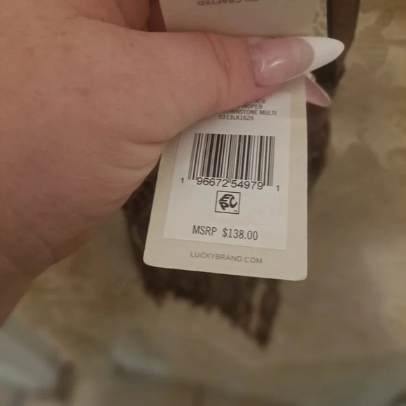 Lucky Brand Pala Crossbody Bag Brownstone - Picture 5 of 11